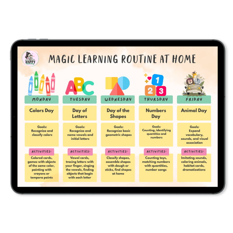 Magical Learning Routine at Home
